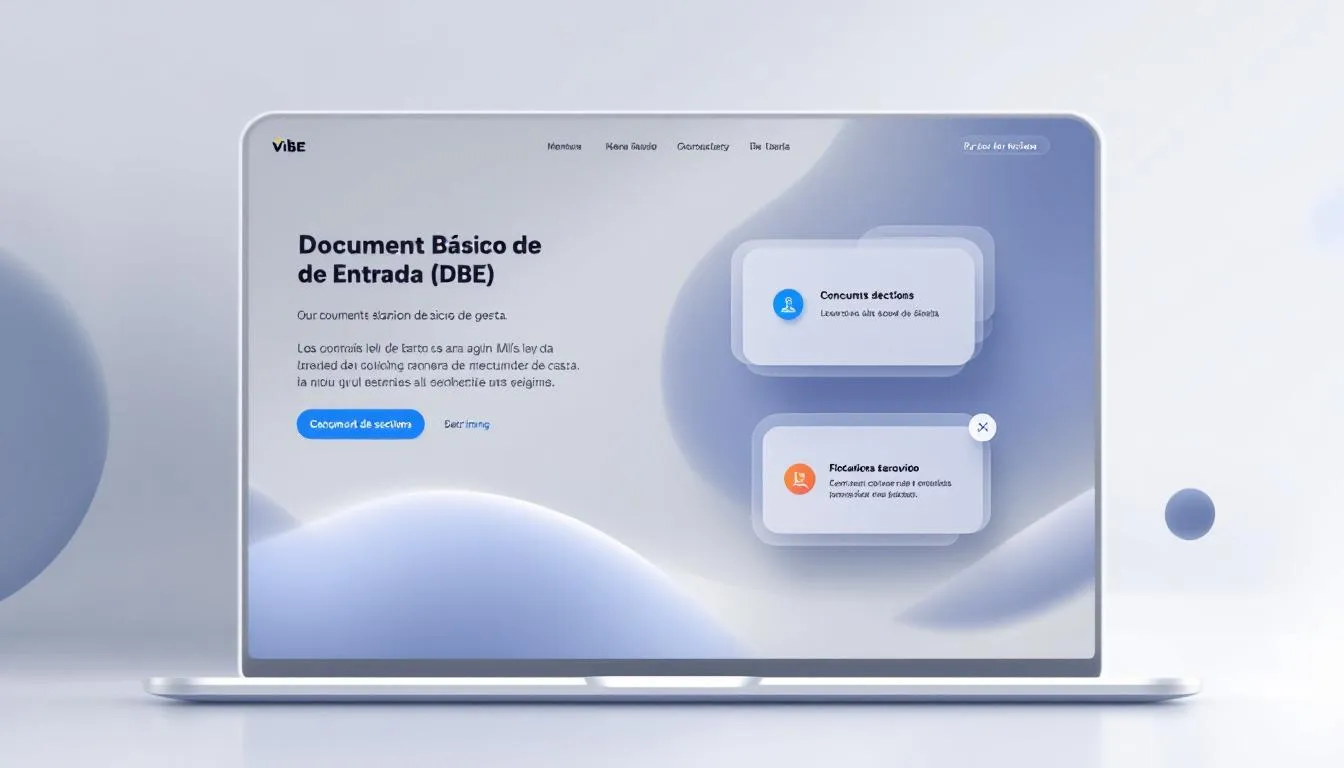 Ilustração do Entendendo o Documento Básico de Entrada (DBE)