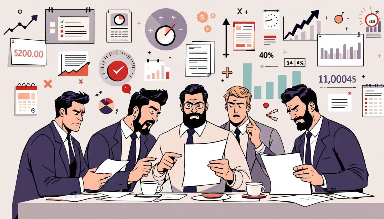 Imagem de homens falando sobre Gestão de contratos de mútuo