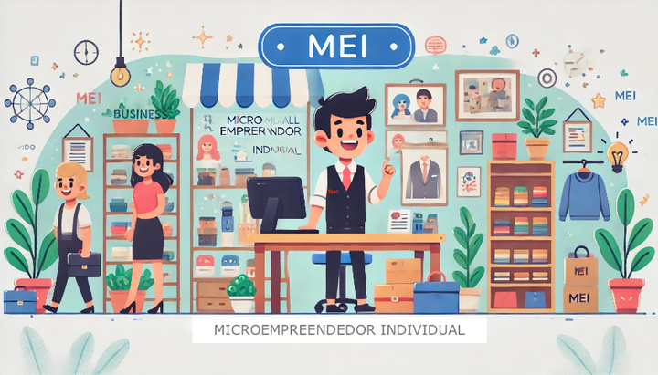 Ilustração do Microempreendedor Individual MEI