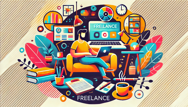 Profissional Freelancer recebendo um Freelance (JOB).
