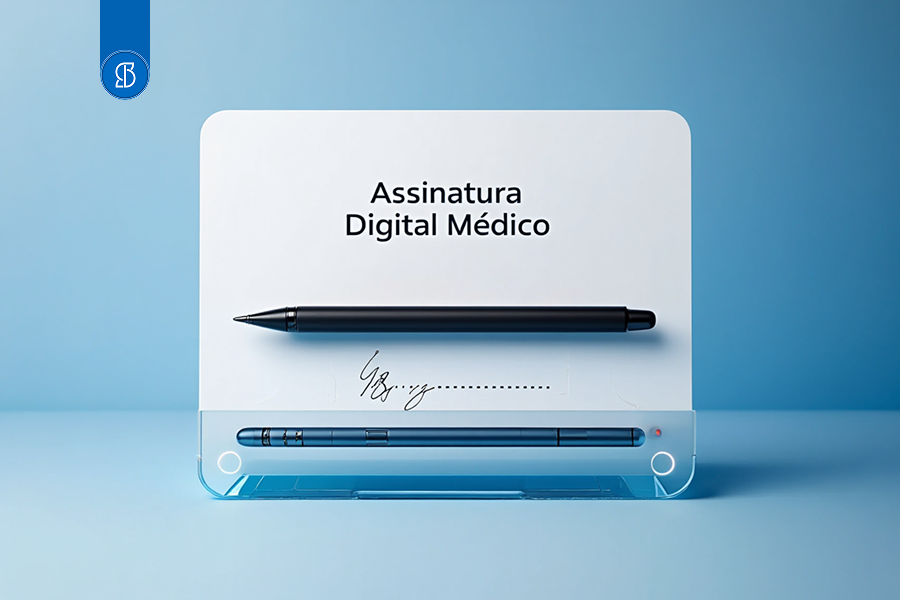 Foto com Assinatura Digital Médica.