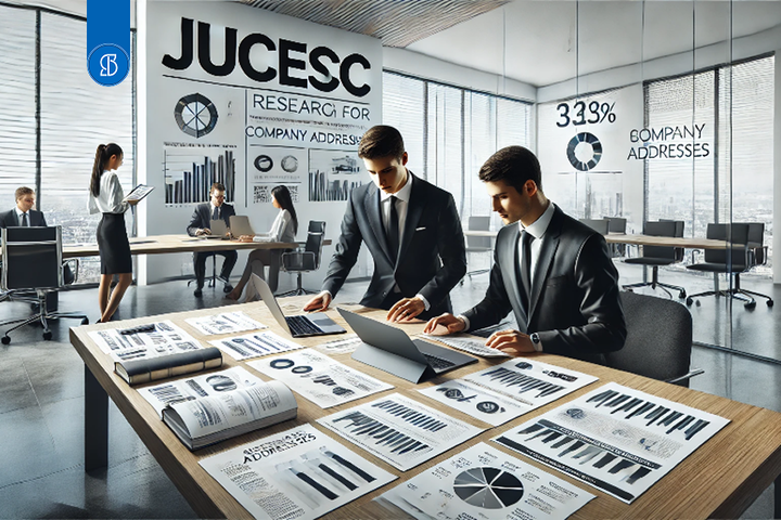 Ilustração de Pessoas realizando uma Consulta de Viabilidade Para Empresas.
